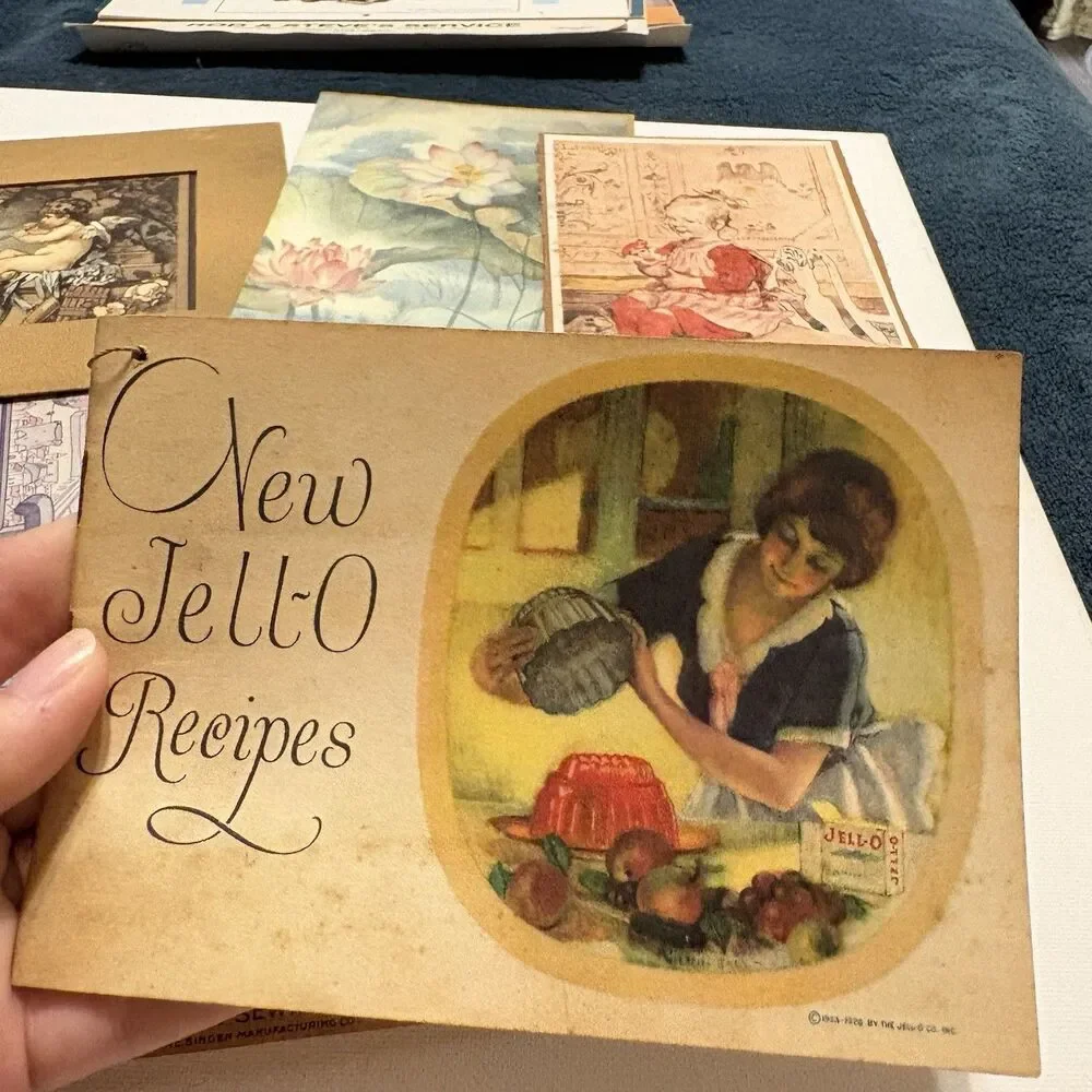 9 Mixed Vintage Prints For Scrapbooking Art Journaling Decoupaging Crafts